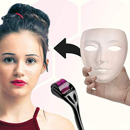 Derma Roller 0.25mm - 540 Titanium Microneedle Dermaroller for Face