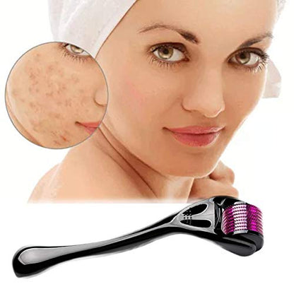 Derma Roller 0.25mm - 540 Titanium Microneedle Dermaroller for Face