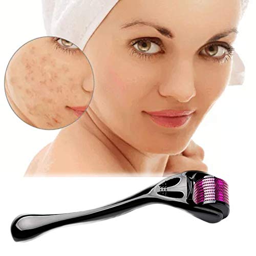 Derma Roller 0.25mm - 540 Titanium Microneedle Dermaroller for Face