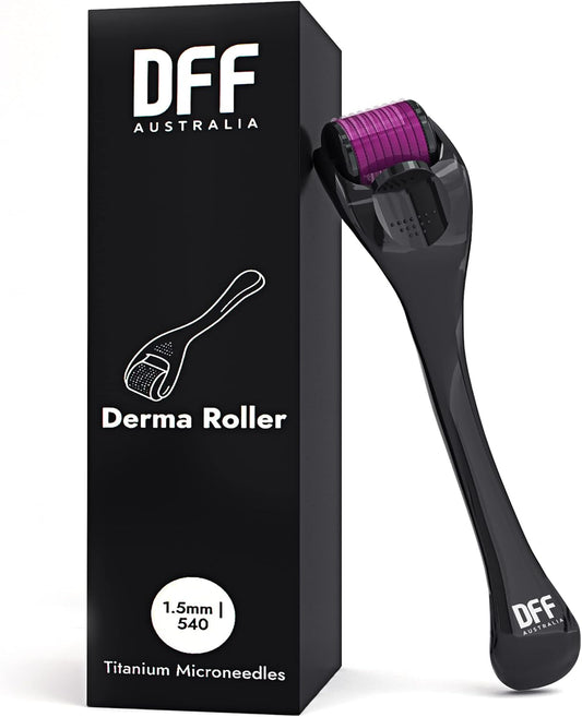 Derma Roller (1.5mm) 540 Titanium | Microneedling for Skin Care at Home