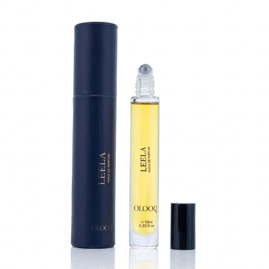Vegan Perfume Oil Roll On - 10ml, Alcohol-free and Long Lasting Fine Fragrance, Best Perfume for all Men, Women and Unisex - LEELA