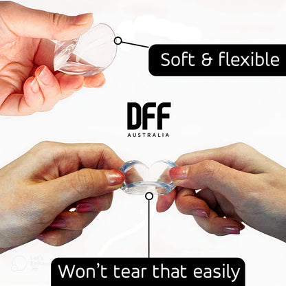 Corner Protector (Pack of 24) - Table Corner Guards for Baby, Kids, Toddlers, Child Safety - Baby Proofing Edge Protectors for Furniture, Non-Toxic Adhesive Clear Round Bumpers