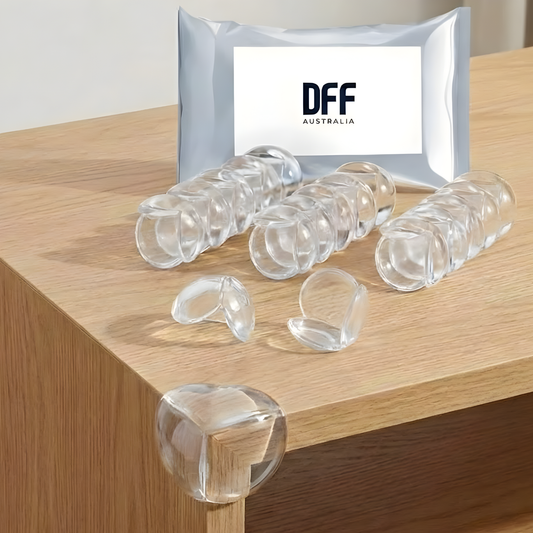 Corner Protectors - Babyproof Your Home: 24-Pack Clear Table Corner Protectors | Direct From Factory