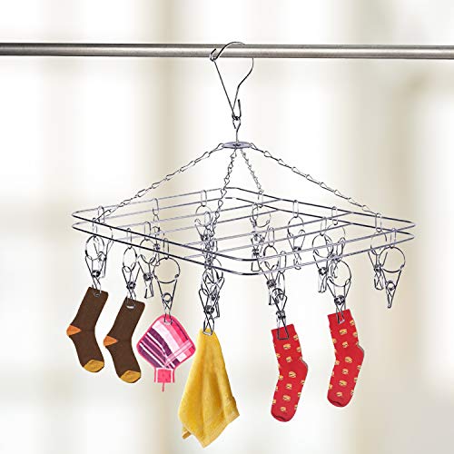 Stainless steel clothes airer