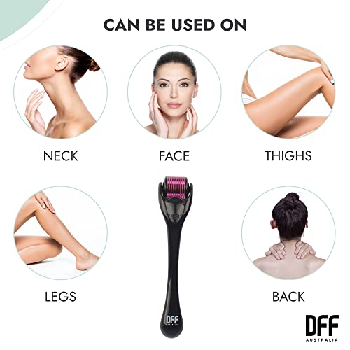 Skin needling with professional derma roller