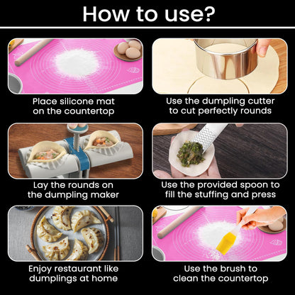 Multiples uses of Dumpling Maker Machine