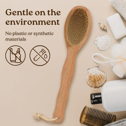 Bamboo body brush - environment friendly