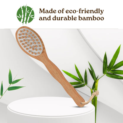 Eco-friendly and durable bamboo brush
