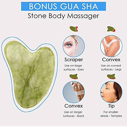 Bonus gua sha stone body massager